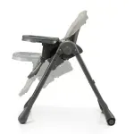 Jucarii, Copii si Bebe - Hrana si alaptare - Scaune de masa bebe - Scaun de masa pliabil 2 in 1, Gri - Infinity.ro