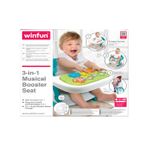 Jucarii, Copii si Bebe - Hrana si alaptare - Scaune de masa bebe - Scaunel portabil 3 in 1 pentru bebelusi - Infinity.ro