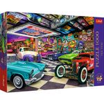 Jucarii, Copii si Bebe - Jucarii si jocuri - Jocuri si puzzle - Puzzle - Puzzle 1000 piese, Garajul colectionarului de masini - Infinity.ro