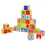 Jucarii, Copii si Bebe - Jucarii si jocuri - Jucarii bebelusi - Jucarii interactive bebelusi - Cuburi ABC din lemn pentru copii - Infinity.ro
