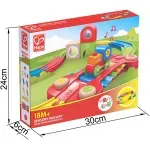 Jucarii, Copii si Bebe - Jucarii si jocuri - Jucarii bebelusi - Jucarii interactive bebelusi - Sina de tren din lemn, de jucarie - Infinity.ro