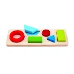 Jucarii, Copii si Bebe - Jucarii si jocuri - Jucarii bebelusi - Jucarii interactive bebelusi - Puzzle geometric din lemn, pentru copii - Infinity.ro