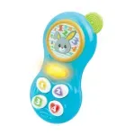 Jucarii, Copii si Bebe - Jucarii si jocuri - Jucarii bebelusi - Jucarii interactive bebelusi - Telefon pentru bebelusi, albastru - Infinity.ro