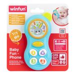 Jucarii, Copii si Bebe - Jucarii si jocuri - Jucarii bebelusi - Jucarii interactive bebelusi - Telefon pentru bebelusi, albastru - Infinity.ro