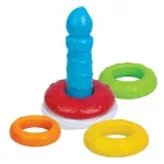 Jucarii, Copii si Bebe - Jucarii si jocuri - Jucarii bebelusi - Jucarii interactive bebelusi - Turn cu cercuri colorate pentru copii in forma de tort - Infinity.ro