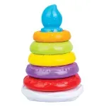 Jucarii, Copii si Bebe - Jucarii si jocuri - Jucarii bebelusi - Jucarii interactive bebelusi - Turn cu cercuri colorate pentru copii in forma de tort - Infinity.ro
