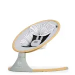 Jucarii, Copii si Bebe - Jucarii si jocuri - Jucarii de exterior - Leagane copii - Leagan electric 2 in1 pentru bebelusi Gri - Infinity.ro