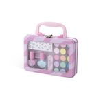 Jucarii, Copii si Bebe - Jucarii si jocuri - Jucarii de rol - Frumusete, bijuterii si accesorii fetite - Set infrumusetare in cutie de metal, pentru fetite - Infinity.ro