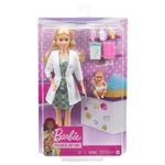 Jucarii, Copii si Bebe - Jucarii si jocuri - Papusi si accesorii - Papusi - Papusa Barbie, Doctor Pediatru cu accesorii - Infinity.ro