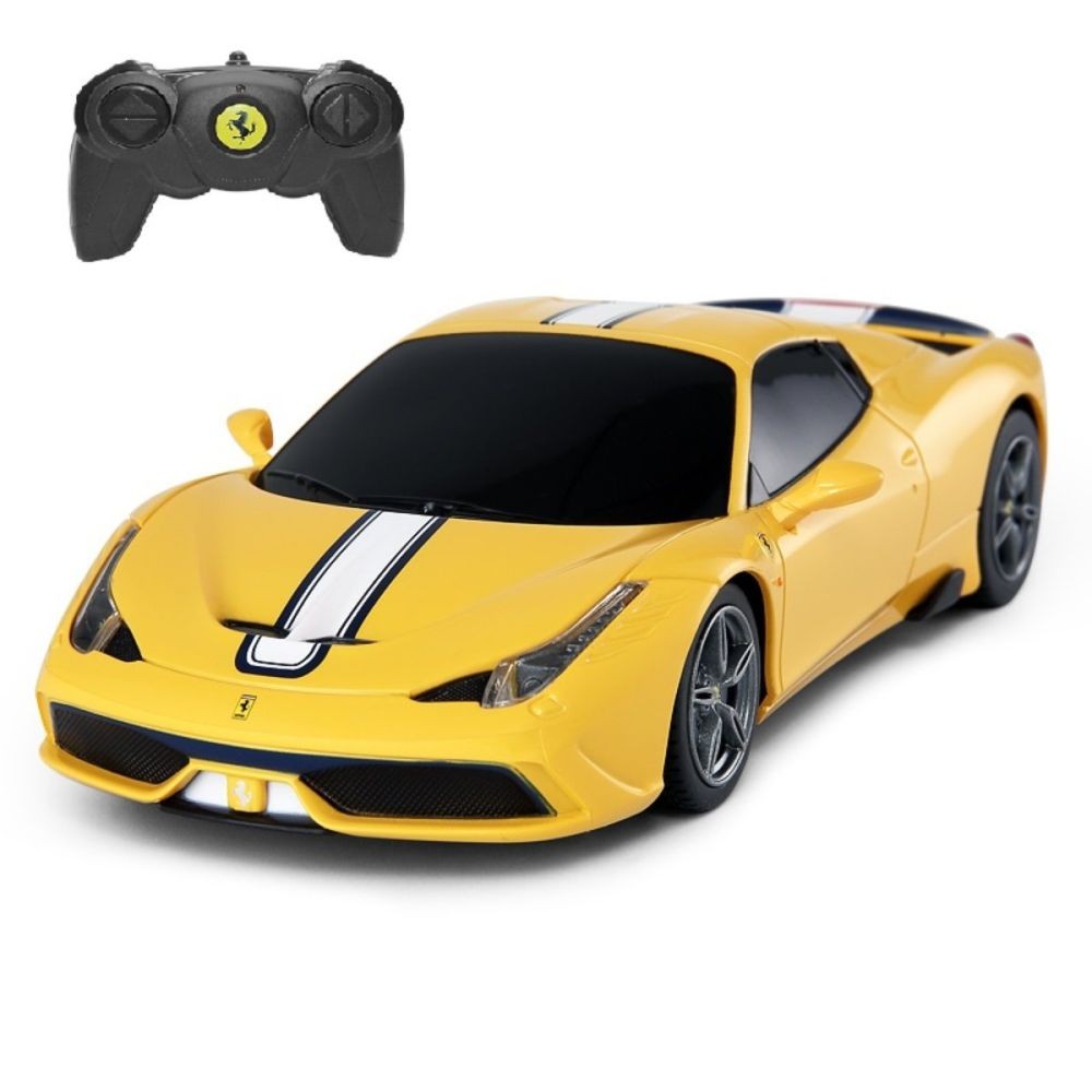 Masina cu telecomanda Ferrari, Galben
