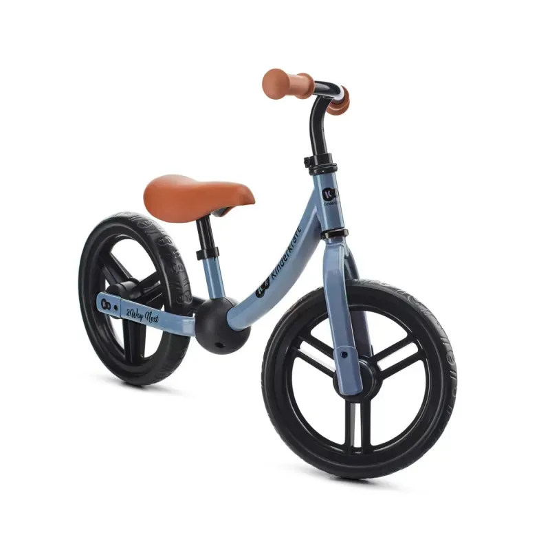 Sport si Outdoor - Ciclism - Biciclete pentru copii - Bicicleta fara pedale, portocaliu cu albastru, 12 inch - Infinity.ro