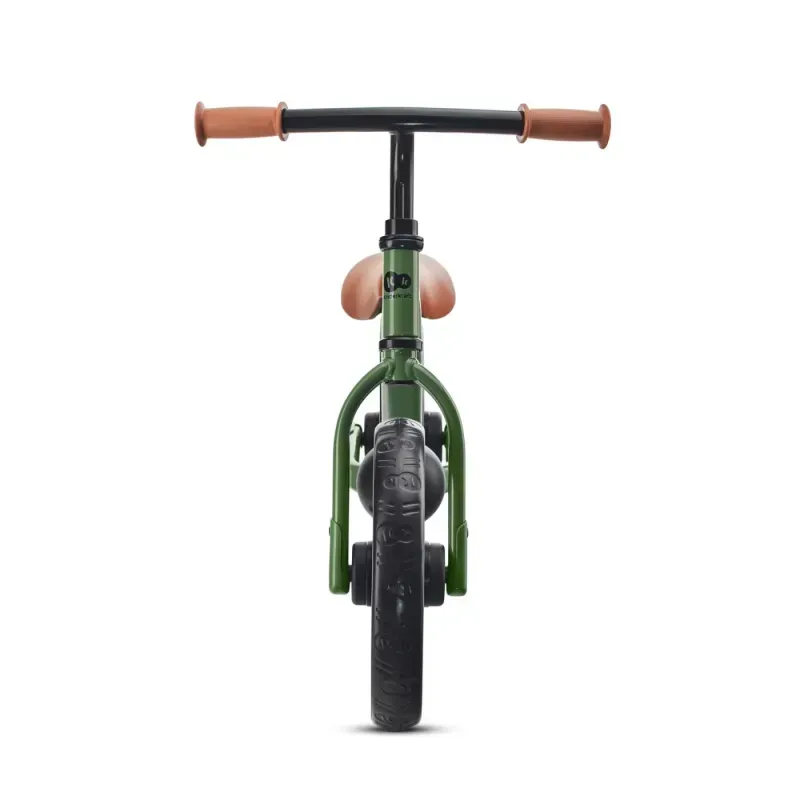 Sport si Outdoor - Ciclism - Biciclete pentru copii - Bicicleta fara pedale, protocaliu cu verde, 12 inch - Infinity.ro