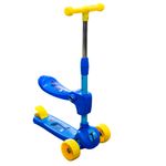 Sport si Outdoor - Role, trotinete si skateboard - Trotinete copii - Trotineta cu scaunel,  50x28.5x76/70/64 cm - Infinity.ro