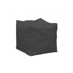 Casa si Gradina - Mobilier - Scaune si fotolii - Tabureti - Taburet cub, material piele ecologica, Gri - Infinity.ro