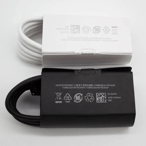 Cablu Original Samsung EP-DX510JWEGEU Super Fast Charging 100W 5A USB-C USB-C 1.8 metri Bulk Alb