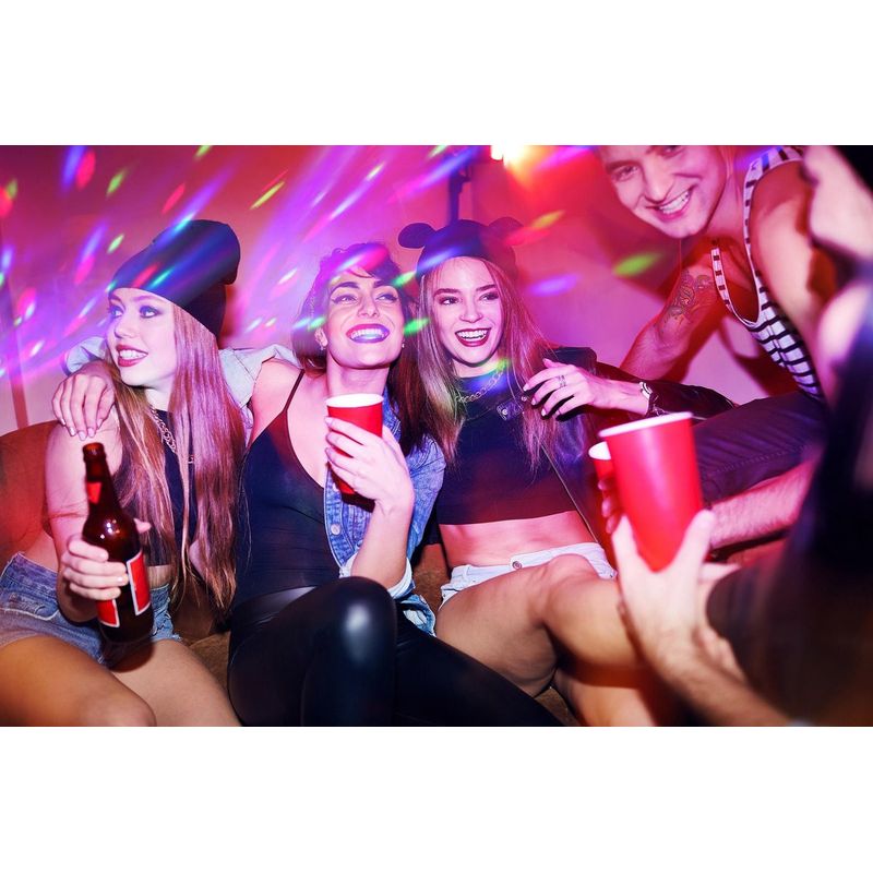 TV, Audio-Video si Foto - Audio profesionale - Echipamente de lumini - Lampa disco cu jocuri de lumini 3W - Infinity.ro