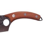 Sport si Outdoor - Camping - Cutite, bricege si accesorii - Cutite si bricege - Set doua cutite macelarie IdeallStore®, lucrate manual, 27 cm, otel inoxidabil, maner lemn, husa piele - Infinity.ro