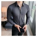 Fashion, accesorii si bijuterii - Barbati - Imbracaminte - Camasi barbati - Camasa slim fit Mbrands care nu se sifoneaza 38 - Infinity.ro