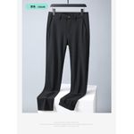 Fashion, accesorii si bijuterii - Barbati - Imbracaminte - Pantaloni barbati - Pantaloni elastici MBrands din matase de gheata 29 - Infinity.ro