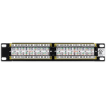 PC, gaming si accesorii - Retelistica - Cabluri si accesorii - Patch Panel 12 porturi RJ45 UTP 10', Cat6 - TRENDnet TC-P12C6 - Infinity.ro