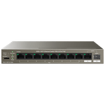 PC, gaming si accesorii - Retelistica - Switch-uri - Switch-uri fara management - Switch 8 porturi Gigabit PoE, 1 port Uplink Gigabit, 1 port SFP Uplink Gigabit - Tenda TND-TEG1110PF-8-102W - Infinity.ro