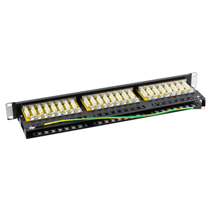 PC, gaming si accesorii - Retelistica - Accesorii cabinete metalice - Patch Panel 2U, FTP cat5e, 48 porturi RJ45 - ASYTECH Networking ASY-PP-FTP5E-48 - Infinity.ro