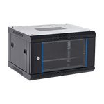 PC, gaming si accesorii - Servere - Rack server - Rack perete 6U 19' 600x450, negru, seria economica - ASYTECH Networking ASY-6U-6045WL - Infinity.ro