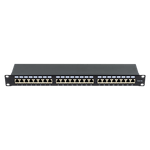 PC, gaming si accesorii - Servere - Rack server - Patch Panel 1U, FTP cat6A, 24 porturi RJ45 - ASYTECH Networking ASY-PP-FTP6A-24 - Infinity.ro