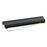 PC, gaming si accesorii - Servere - Rack server - Patch Panel 1U, FTP cat6A, 24 porturi RJ45 - ASYTECH Networking ASY-PP-FTP6A-24 - Infinity.ro