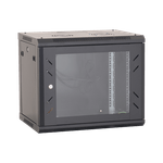 PC, gaming si accesorii - Servere - Cabinete metalice - Rack perete 9U 19' 600x600, negru - ASYTECH Networking ASY-9U-6060W - Infinity.ro