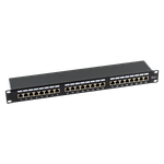 PC, gaming si accesorii - Servere - Rack server - Patch Panel 1U, FTP cat6, 24 porturi RJ45 - ASYTECH Networking ASY-PP-FTP6-24 - Infinity.ro