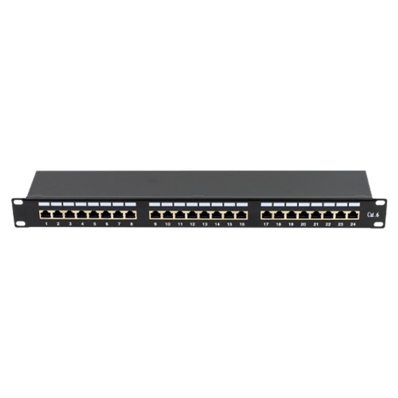 PC, gaming si accesorii - Servere - Rack server - Patch Panel 1U, FTP cat6, 24 porturi RJ45 - ASYTECH Networking ASY-PP-FTP6-24 - Infinity.ro