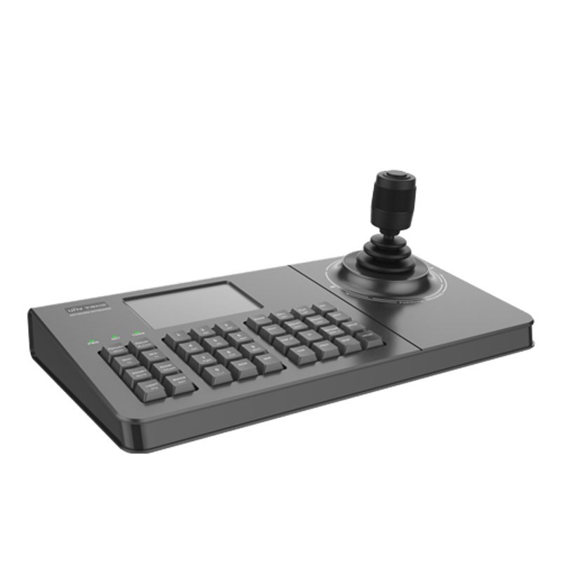 Casa si Gradina - Electrice - Smart Home - Accesorii control acces si supraveghere - Tastatura IP 4D de comanda camere PTZ, ecran 4 inch - UNV KB-1100-E - Infinity.ro