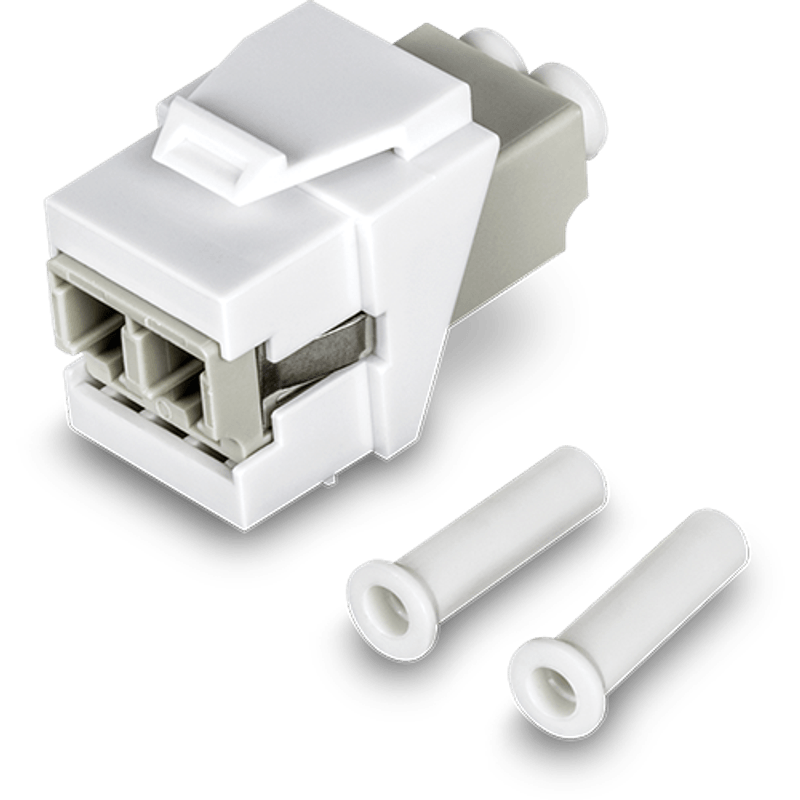 PC, gaming si accesorii - Retelistica - Cabluri si accesorii - Mufa keystone duplex LC fibra optica - TRENDnet TC-K05LC - Infinity.ro