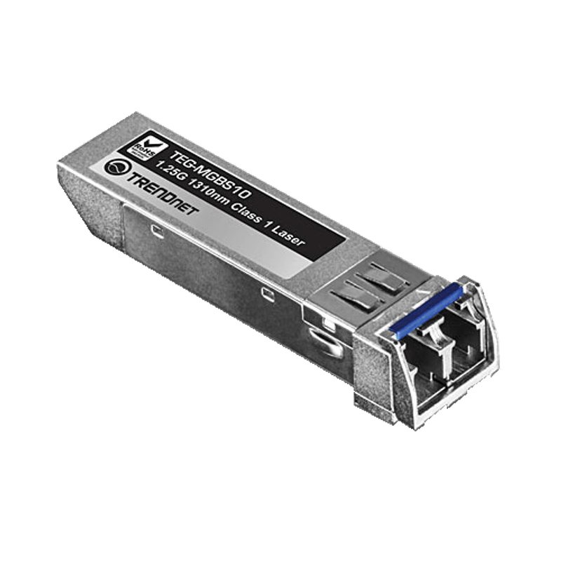 PC, gaming si accesorii - Retelistica - Cabluri si accesorii - Modul SFP Mini-GBIC Single-Mode Duplex LC, 1.25G, 1310nm, 10Km - TRENDnet TEG-MGBS10 - Infinity.ro