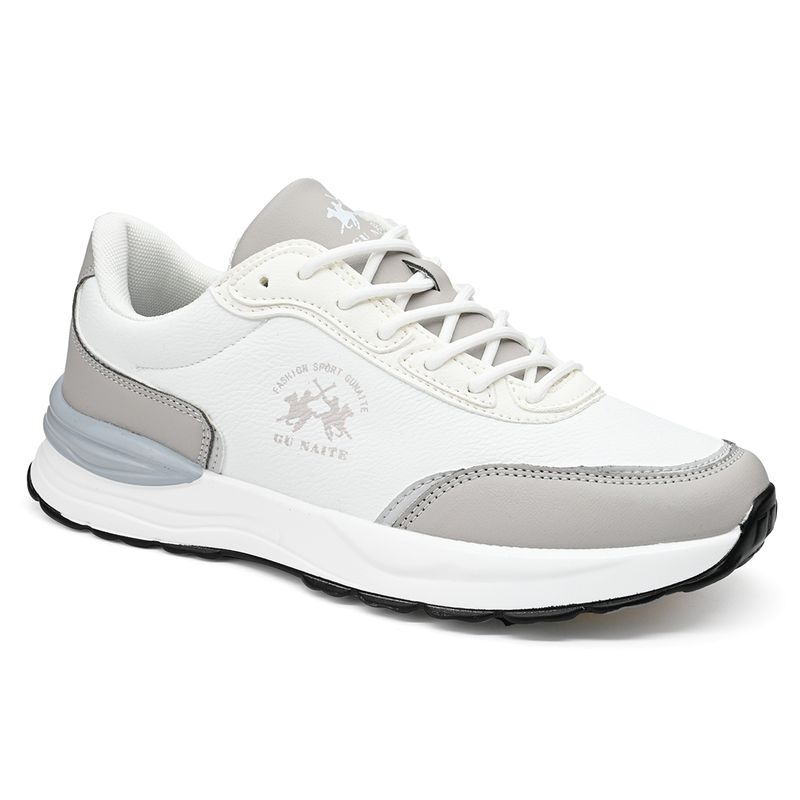 Fashion, accesorii si bijuterii - Barbati - Incaltaminte barbati - Sneakers si tenisi barbati - Pantofi sport de barbati,Piele ecologica,1256,Alb 40 EU - Infinity.ro