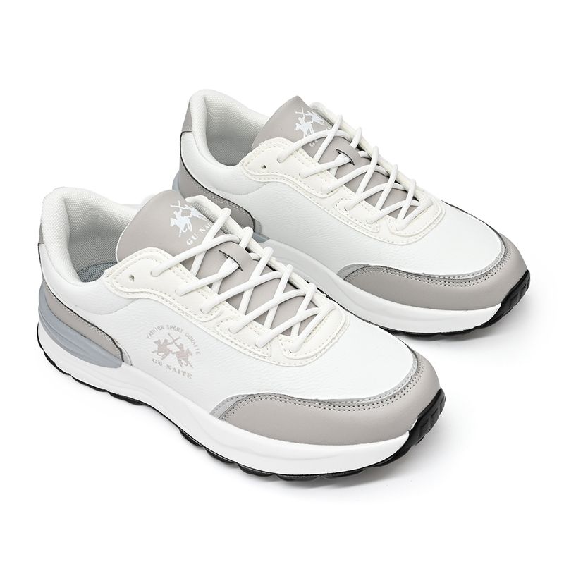 Fashion, accesorii si bijuterii - Barbati - Incaltaminte barbati - Sneakers si tenisi barbati - Pantofi sport de barbati,Piele ecologica,1256,Alb 40 EU - Infinity.ro