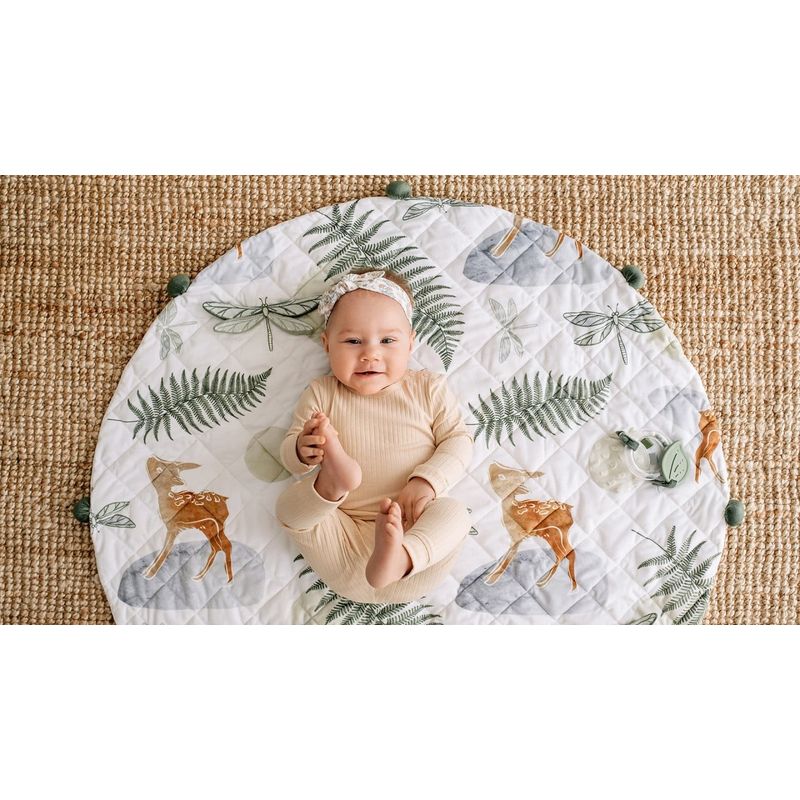 Jucarii, Copii si Bebe - Jucarii si jocuri - Jucarii bebelusi - Centre de activitati - Covoras senzorial si educational bebelusi Skiddou Doee, 105 cm - Infinity.ro