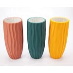 Casa si Gradina - Decoratiuni - Obiecte decorative - Vaze si boluri decorative - Vaza decorativa "Waves" verde - Infinity.ro