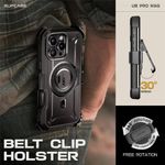 Laptop, Telefoane si Tablete - Telefoane mobile si accesorii - Accesorii Telefoane - Huse telefoane - Husa pentru iPhone 16 Pro, Supcase Unicorn Beetle Pro MagSafe, negru - Infinity.ro