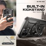 Laptop, Telefoane si Tablete - Telefoane mobile si accesorii - Accesorii Telefoane - Huse telefoane - Husa pentru iPhone 16 Pro, Supcase Unicorn Beetle Pro MagSafe, negru - Infinity.ro