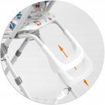 Jucarii, Copii si Bebe - Hrana si alaptare - Scaune de masa bebe - Scaun de masa Ricokids Eldo - Alb - Albastru - Infinity.ro