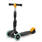 Sport si Outdoor - Role, trotinete si skateboard - Trotinete copii - Trotineta 3 in 1 cu roti cu LED Ricokids Cubi 765500 - Negru - Portocaliu - Infinity.ro