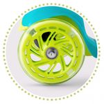 Sport si Outdoor - Role, trotinete si skateboard - Trotinete copii - Trotineta cu roti cu LED Ricokids Loco 765103 - Turcoaz - Infinity.ro