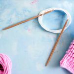 Casa si Gradina - Decoratiuni - DIY - Articole mercerie - Andrele circulare din bambus pentru tricotat Crisalida, marime 4.5 mm - Infinity.ro