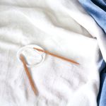 Casa si Gradina - Decoratiuni - DIY - Articole mercerie - Andrele circulare din bambus pentru tricotat Crisalida, marime 5.5 mm - Infinity.ro