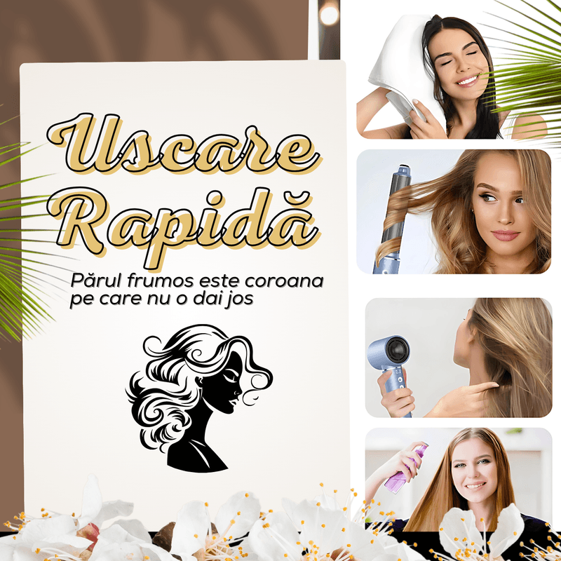 Ingrijire personala si Cosmetice - Aparate & accesorii ingrijire personala - Hair styling - Uscatoare de par - Uscator de Par Profesional 5 in 1, Multifunctional, 320 milioane Ioni Negativi, 1400 W, Efect Coanda,Salon la tine acasa - Infinity.ro