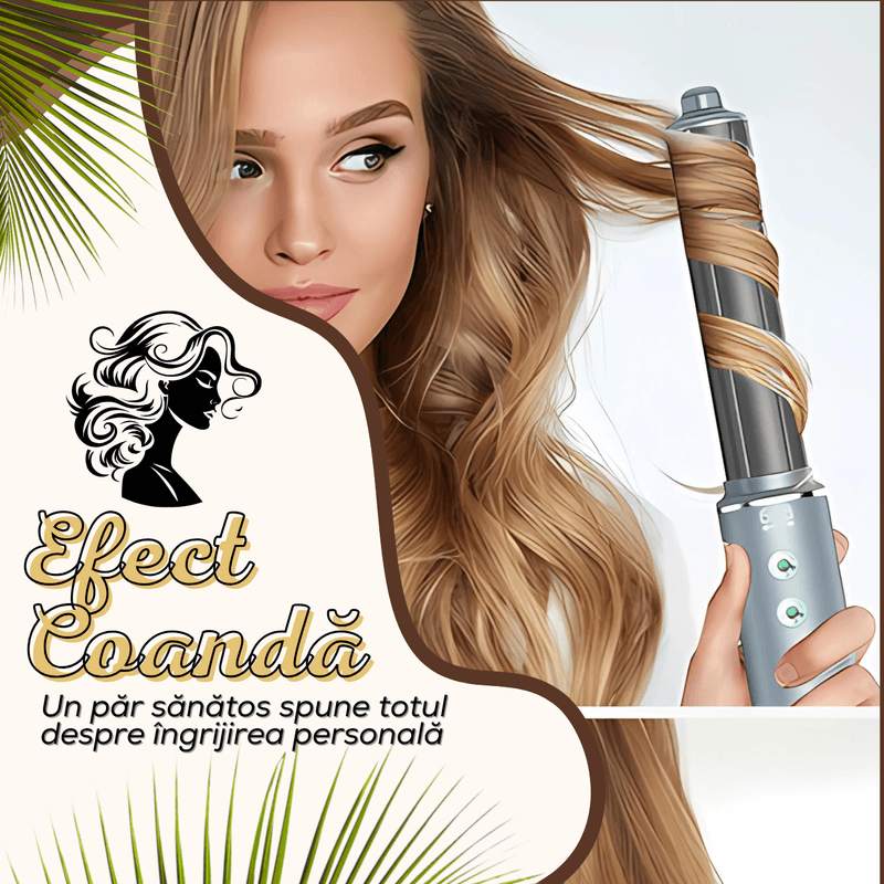 Ingrijire personala si Cosmetice - Aparate & accesorii ingrijire personala - Hair styling - Uscatoare de par - Uscator de Par Profesional 5 in 1, Multifunctional, 320 milioane Ioni Negativi, 1400 W, Efect Coanda,Salon la tine acasa - Infinity.ro