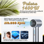 Ingrijire personala si Cosmetice - Aparate & accesorii ingrijire personala - Hair styling - Uscatoare de par - Uscator de Par Profesional 5 in 1, Multifunctional, 320 milioane Ioni Negativi, 1400 W, Efect Coanda,Salon la tine acasa - Infinity.ro