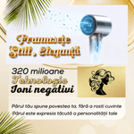 Ingrijire personala si Cosmetice - Aparate & accesorii ingrijire personala - Hair styling - Uscatoare de par - Uscator de Par Profesional 5 in 1, Multifunctional, 320 milioane Ioni Negativi, 1400 W, Efect Coanda,Salon la tine acasa - Infinity.ro